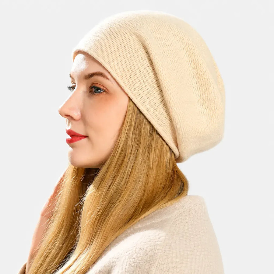 La boîte à chapeaux Bonnet Femme Laine - Peluche Legere pour Randonnee