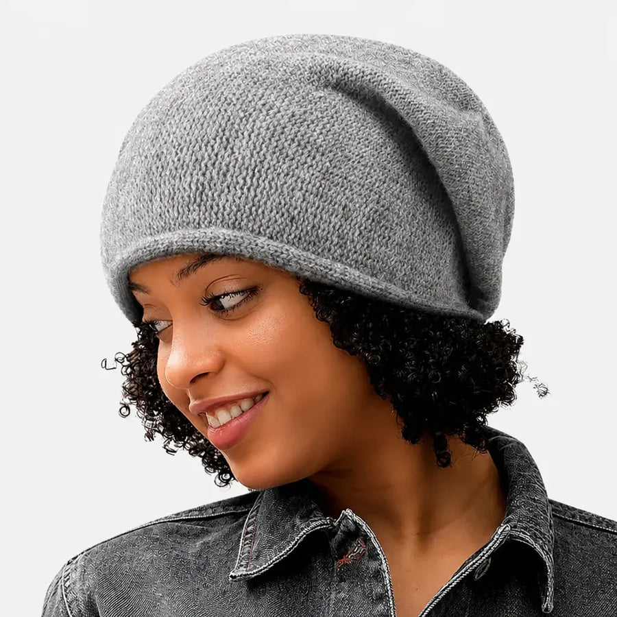 La boîte à chapeaux Bonnet Femme Laine - Peluche Legere pour Randonnee