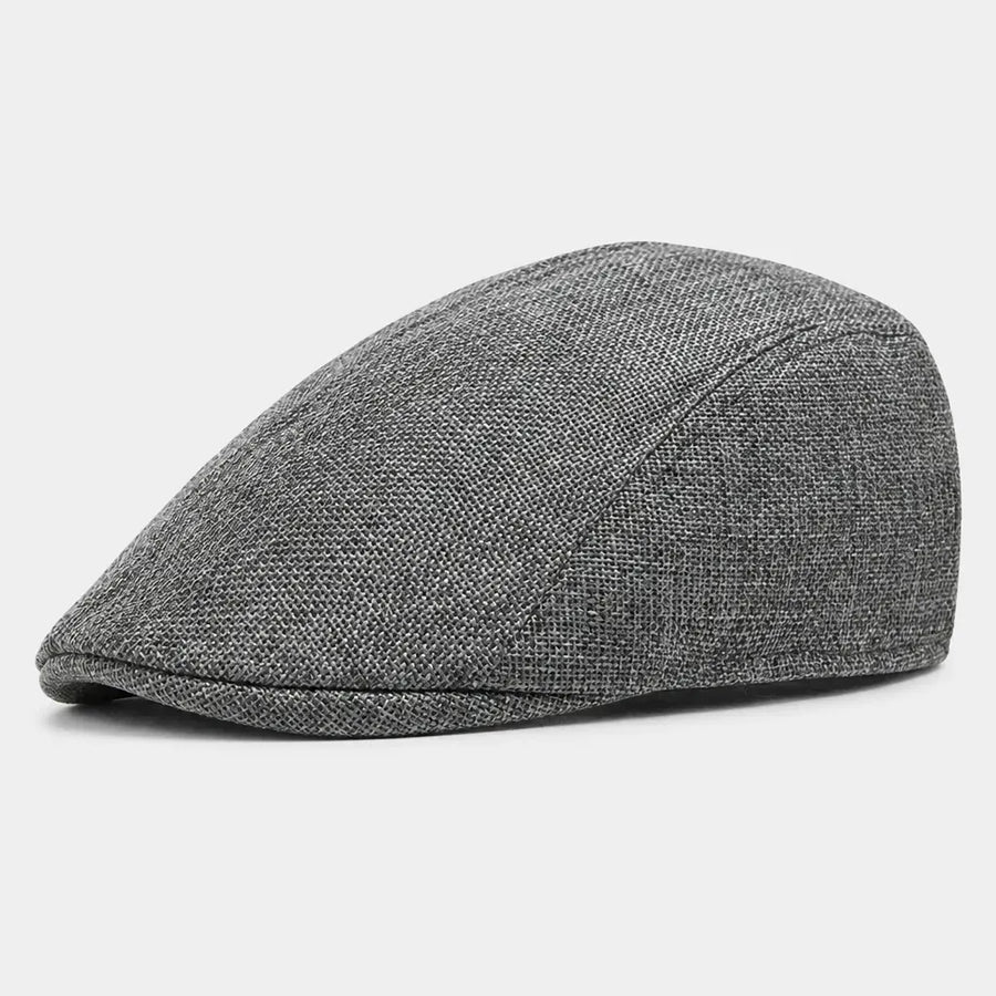 La boîte à chapeaux Casquette Gavroche Lin - Cabbie Respirante pour l'Ete