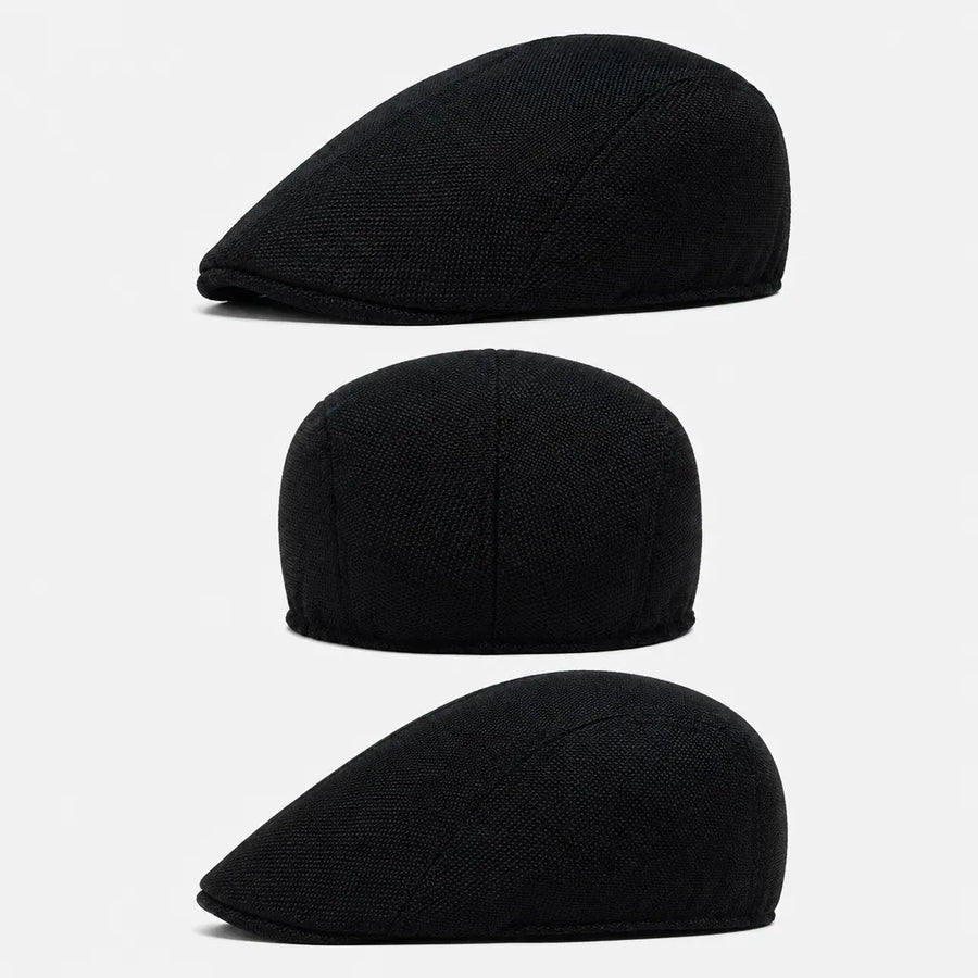 La boîte à chapeaux Casquette Gavroche Lin - Cabbie Respirante pour l'Ete