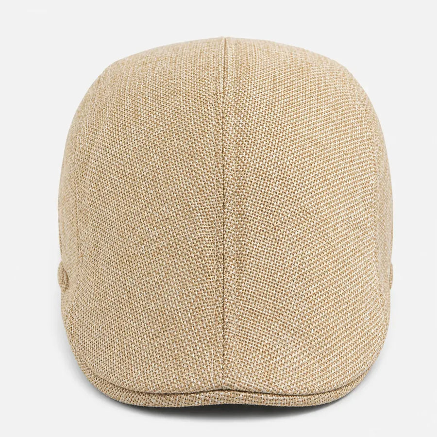 La boîte à chapeaux Casquette Gavroche Lin - Cabbie Respirante pour l'Ete
