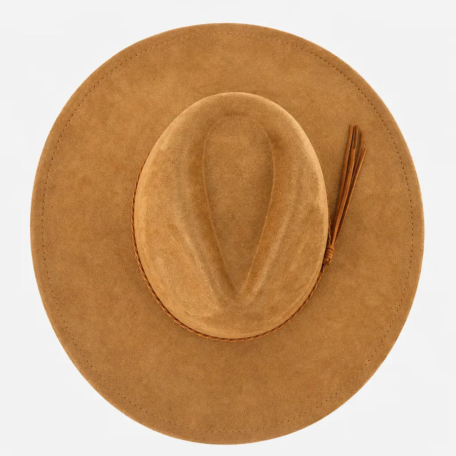 La boîte à chapeaux Chapeau Large Bord Femme - Fedora a Calotte en Forme de Coeur