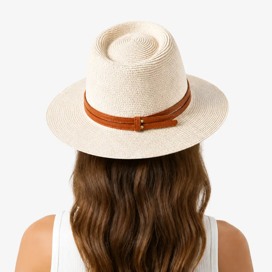 La boîte à chapeaux Chapeau Panama pour Homme - Paille 56-60cm Ete