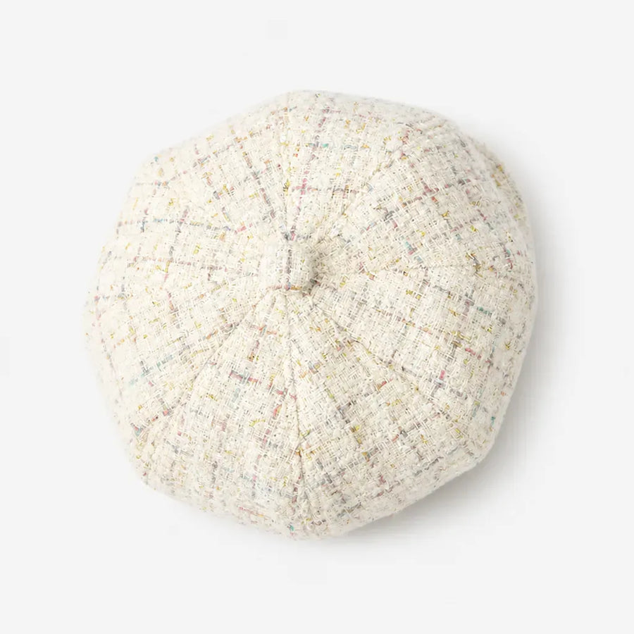 La boîte à chapeaux Gavroche Casquette Femme - Ecossaise Octogonale Retro