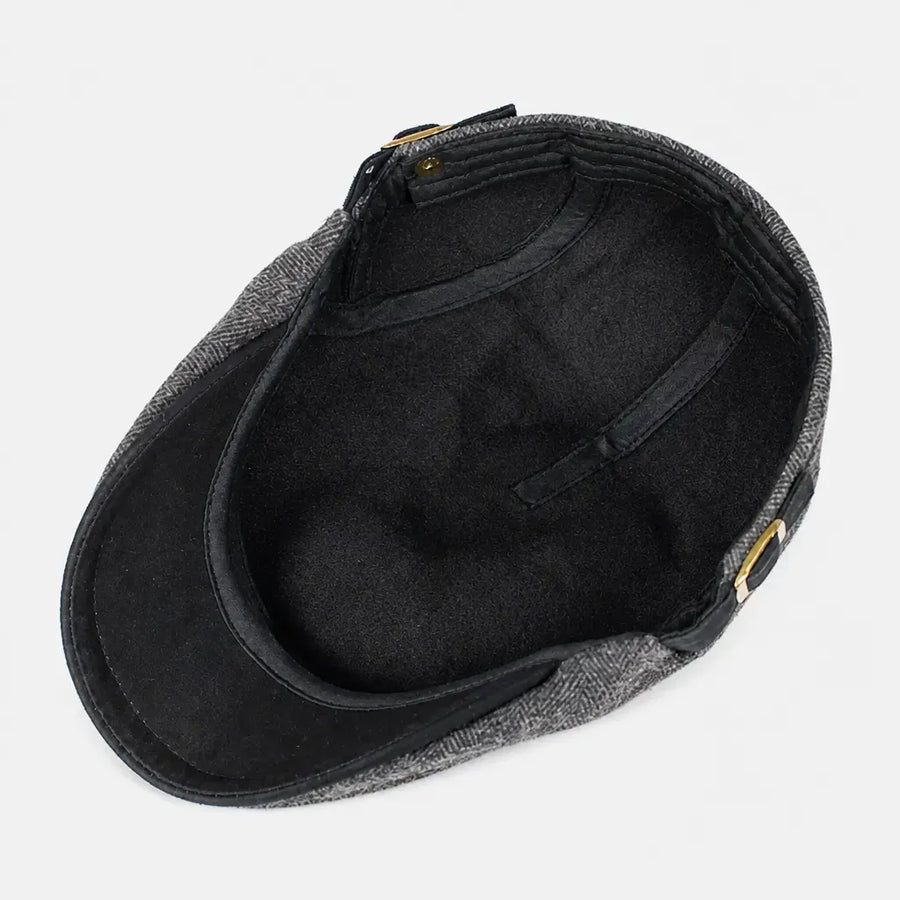 La boîte à chapeaux Gavroche Casquette Homme - Chevrons Rayures Grande Taille