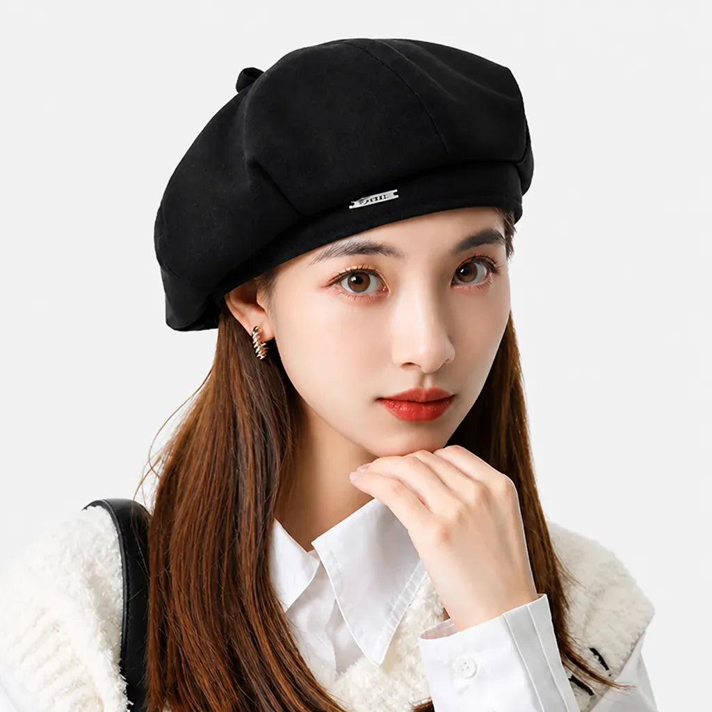 Beret Octogonal - Coton Style Francais Artiste