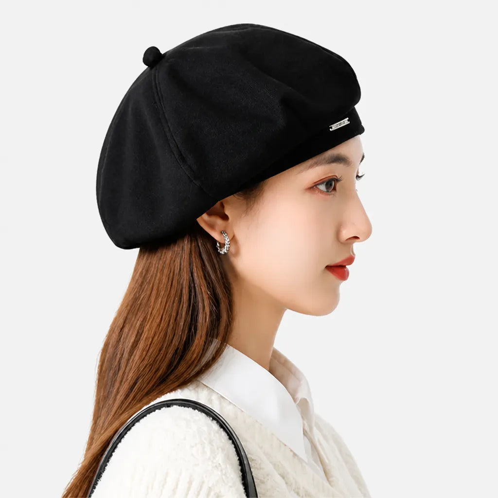 Beret Octogonal - Coton Style Francais Artiste