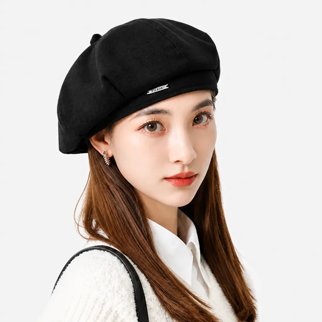 Beret Octogonal - Coton Style Francais Artiste