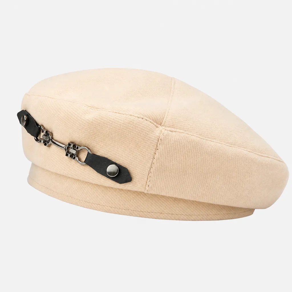 Grand Beret Femme - Style Coreen, Amincissant pour Visage