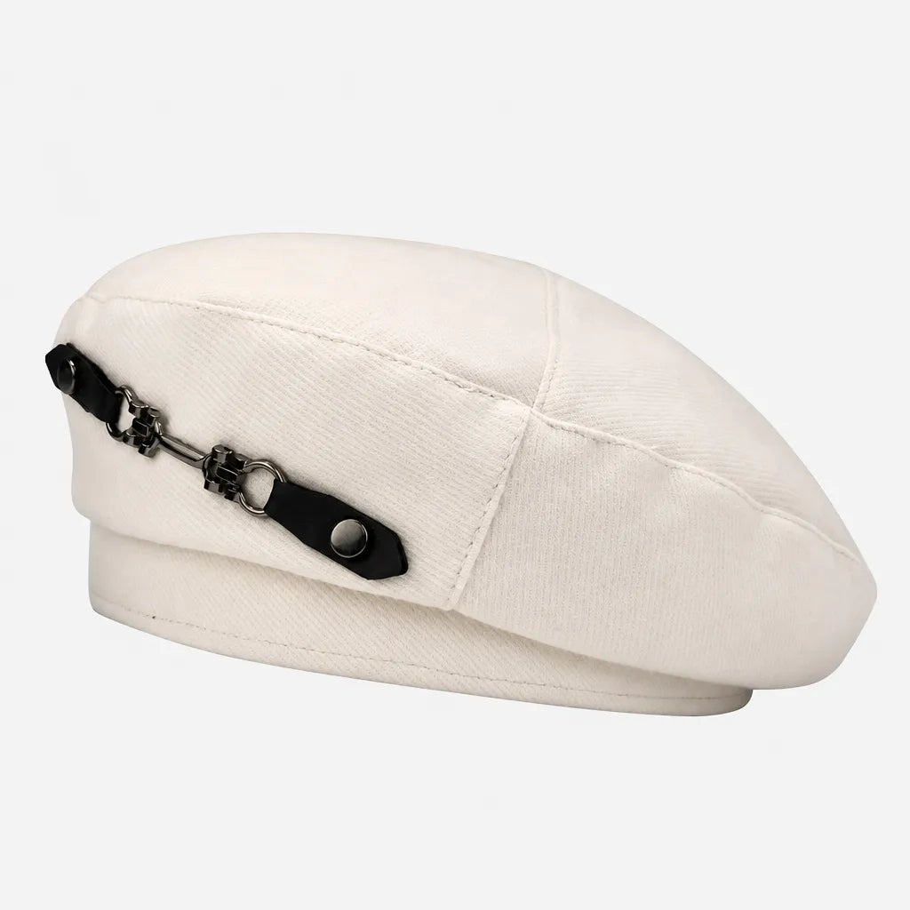 Grand Beret Femme - Style Coreen, Amincissant pour Visage