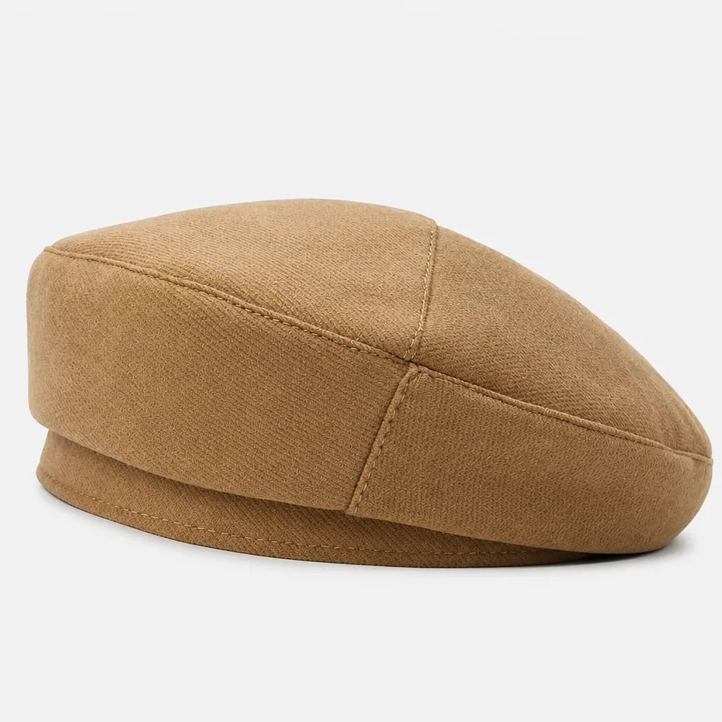 Grand Beret Femme - Style Coreen, Amincissant pour Visage