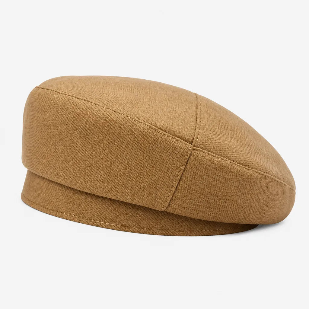 Grand Beret Femme - Style Coreen, Amincissant pour Visage