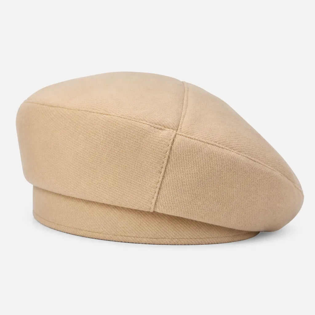 Grand Beret Femme - Style Coreen, Amincissant pour Visage