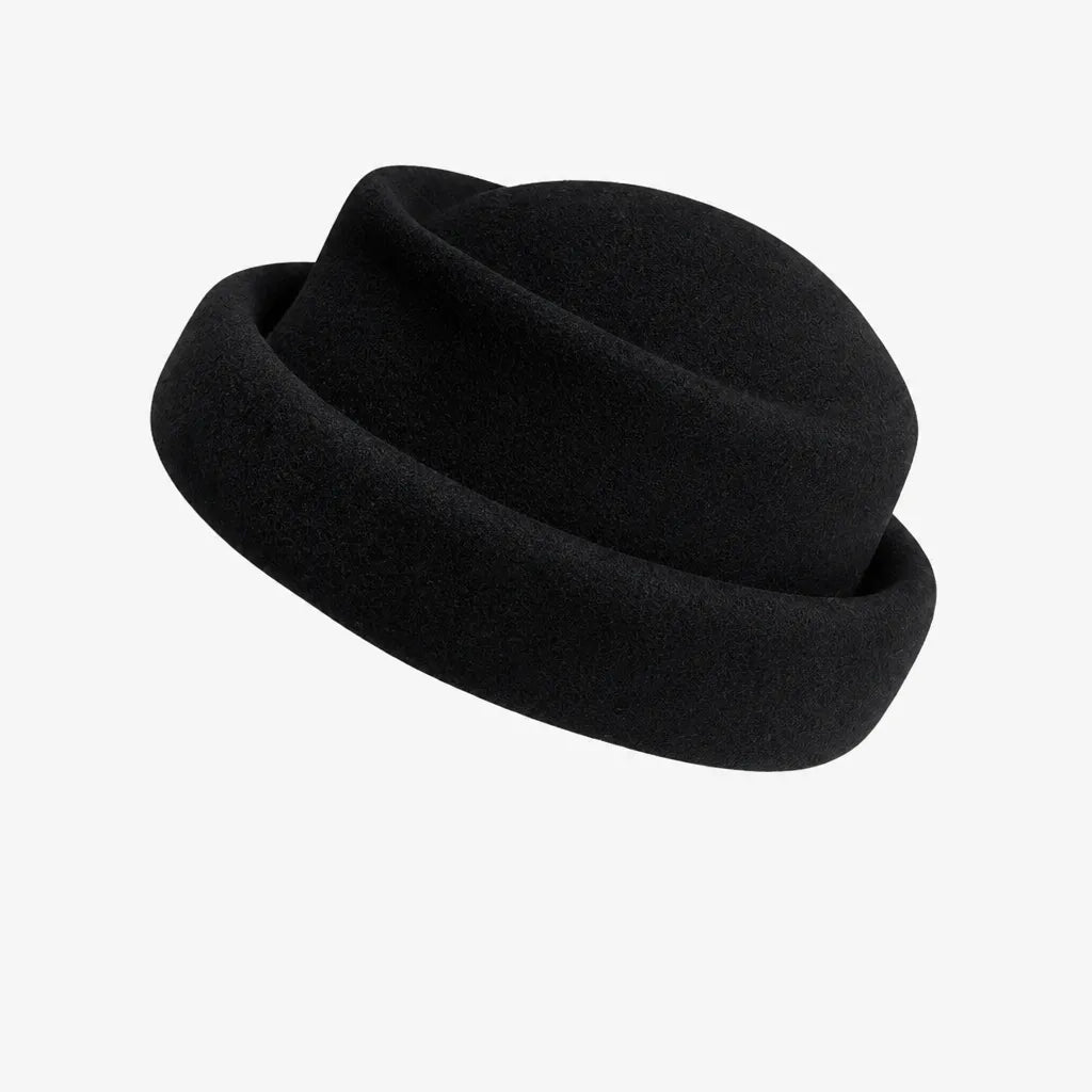 Chapeau Femme Mariage Chic - Laine Beret Fedora Elegant