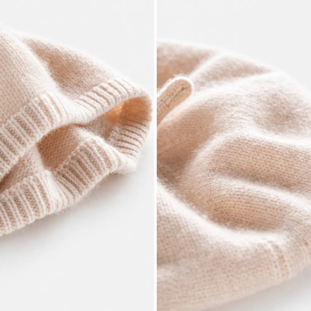 Bonnet Cachemire Femme - 100% Cachemire de Chevre en 5 Coloris