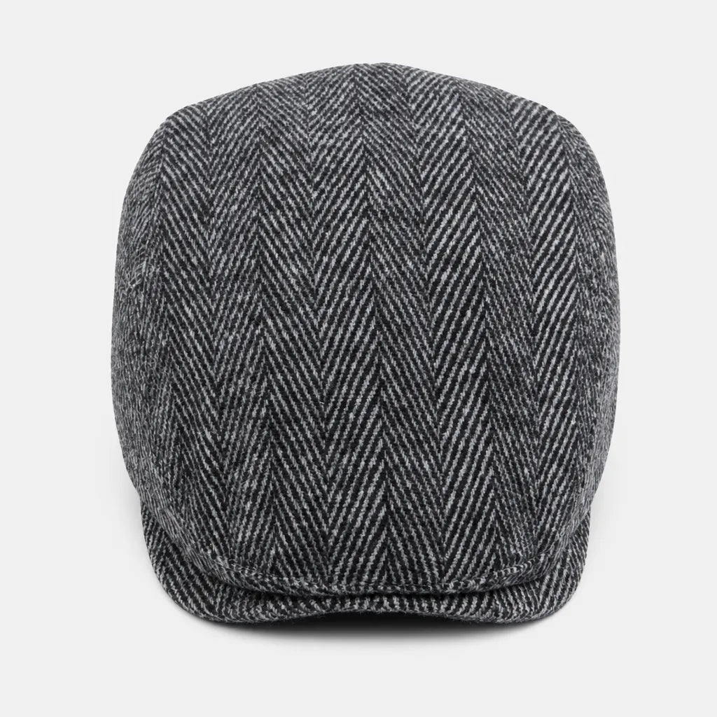 Beret Chevron - Grand Format Chaud pour Homme et Femme