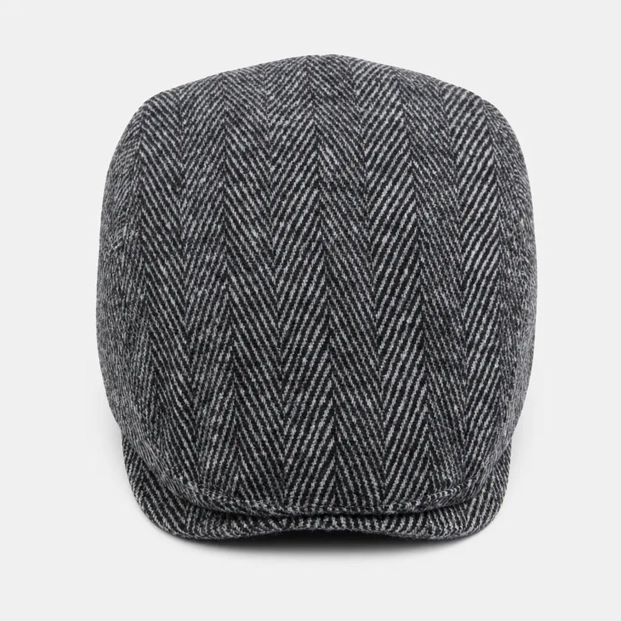 Beret Chevron - Grand Format Chaud pour Homme et Femme