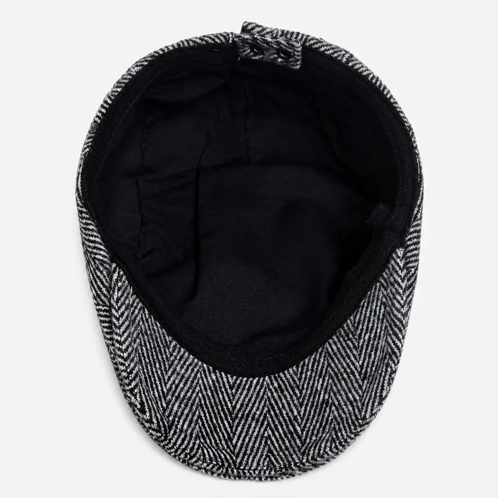 Beret Chevron - Grand Format Chaud pour Homme et Femme