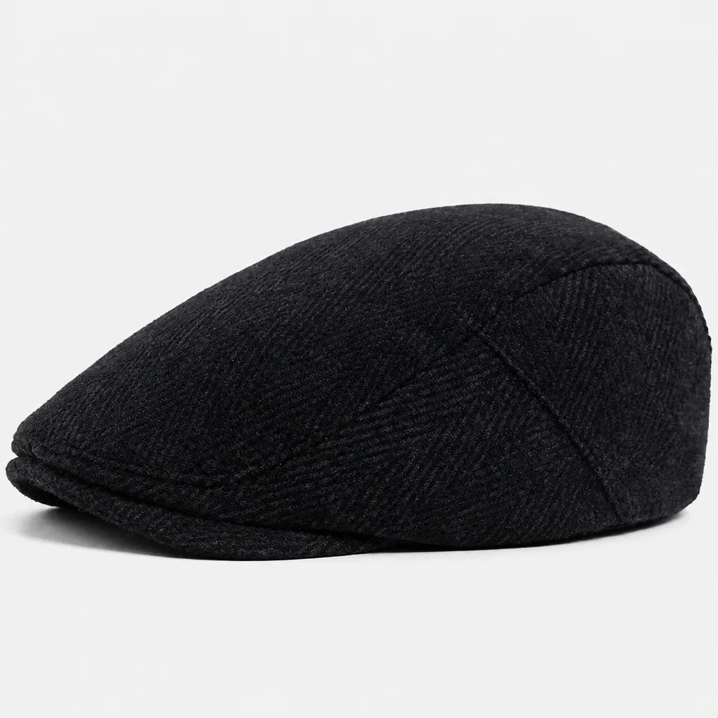 Beret Chevron - Grand Format Chaud pour Homme et Femme
