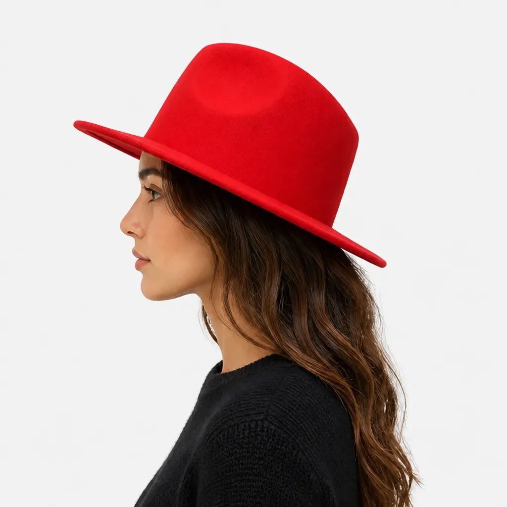 Chapeau Fedora Femme - Elegant pour Mariage et Soiree