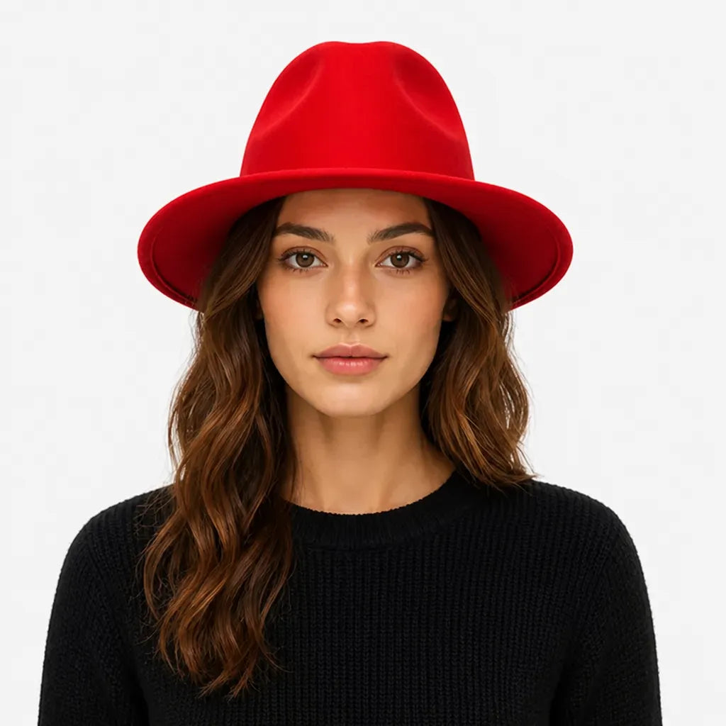 Chapeau Fedora Femme - Elegant pour Mariage et Soiree