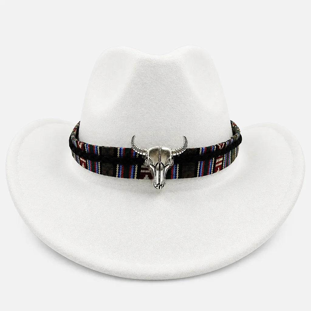 Chapeau Stetson Western - Feutre Large Bord Uni