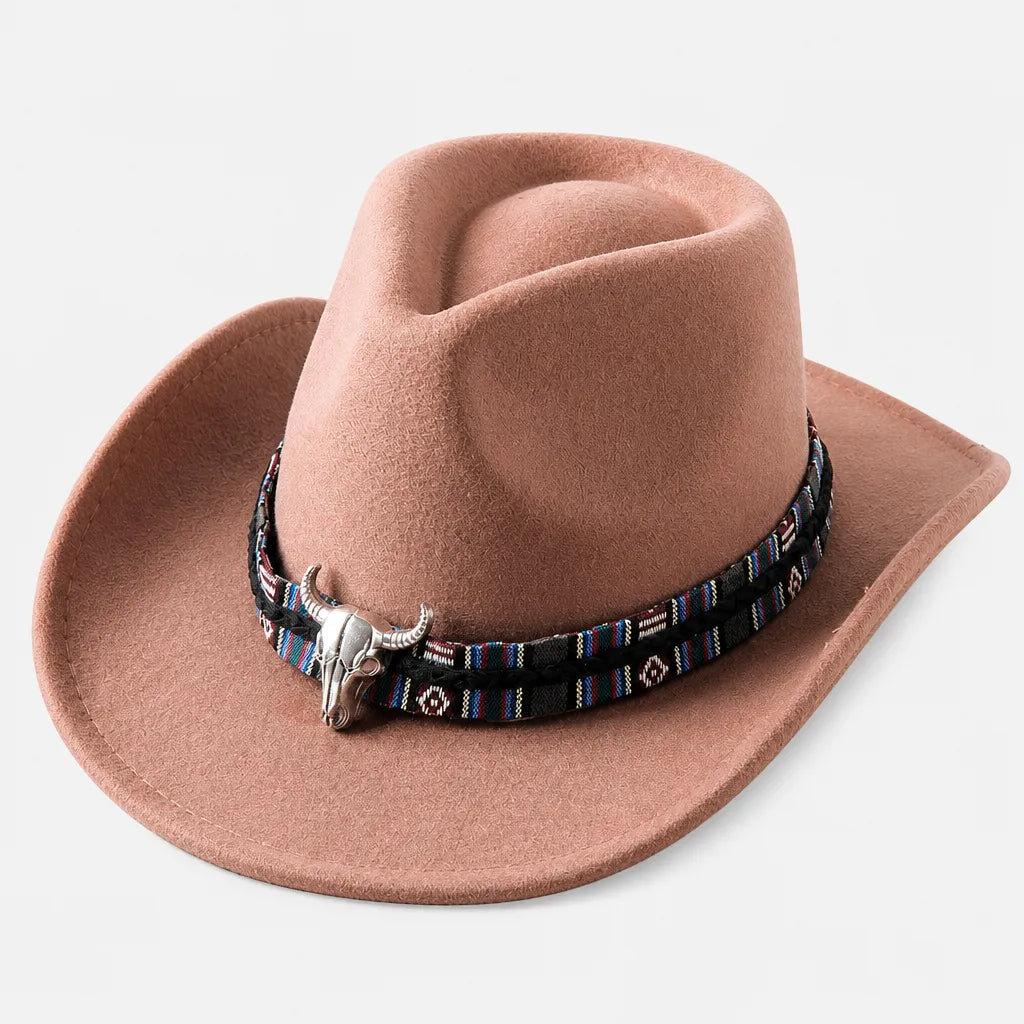 Chapeau Stetson Western - Feutre Large Bord Uni