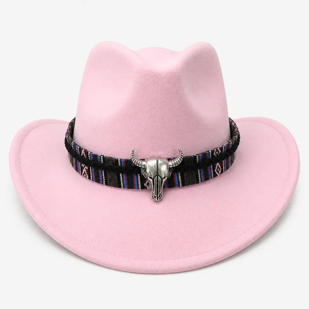 Chapeau Stetson Western - Feutre Large Bord Uni