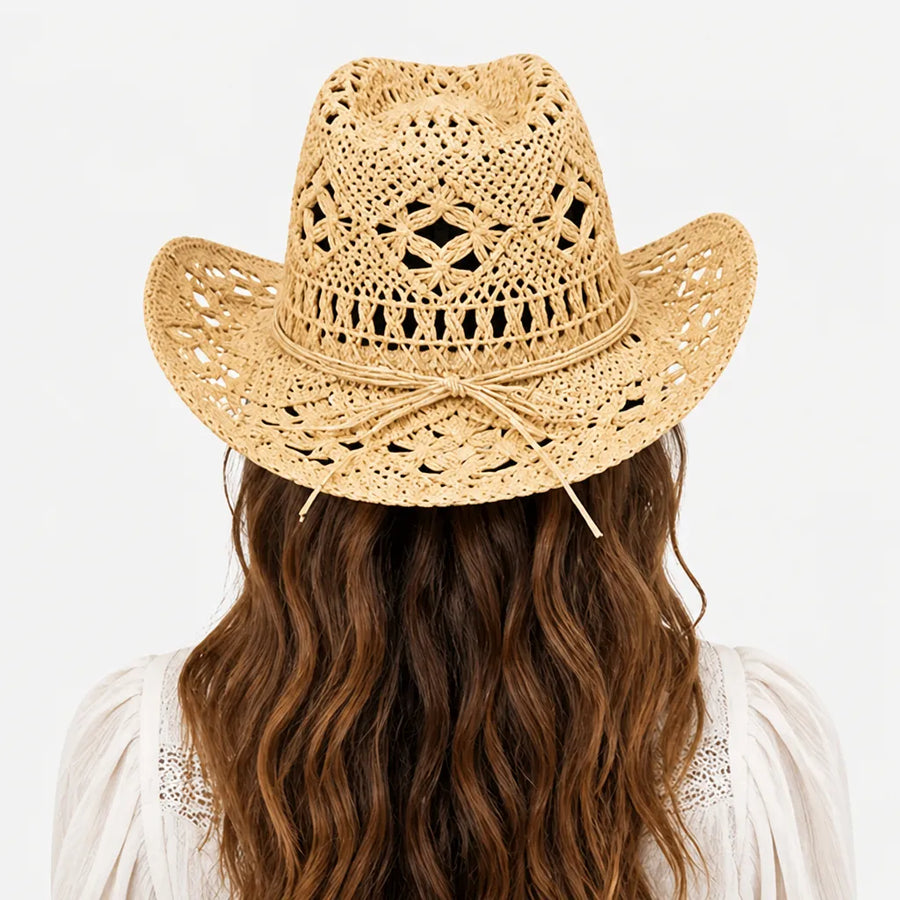 Chapeaux Western Femme - Pliable et Ajoure pour les Vacances