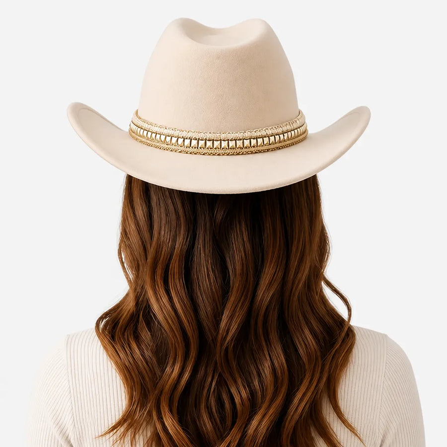 Chapeau Equitation Western - Feutre Coeur Homme et Femme