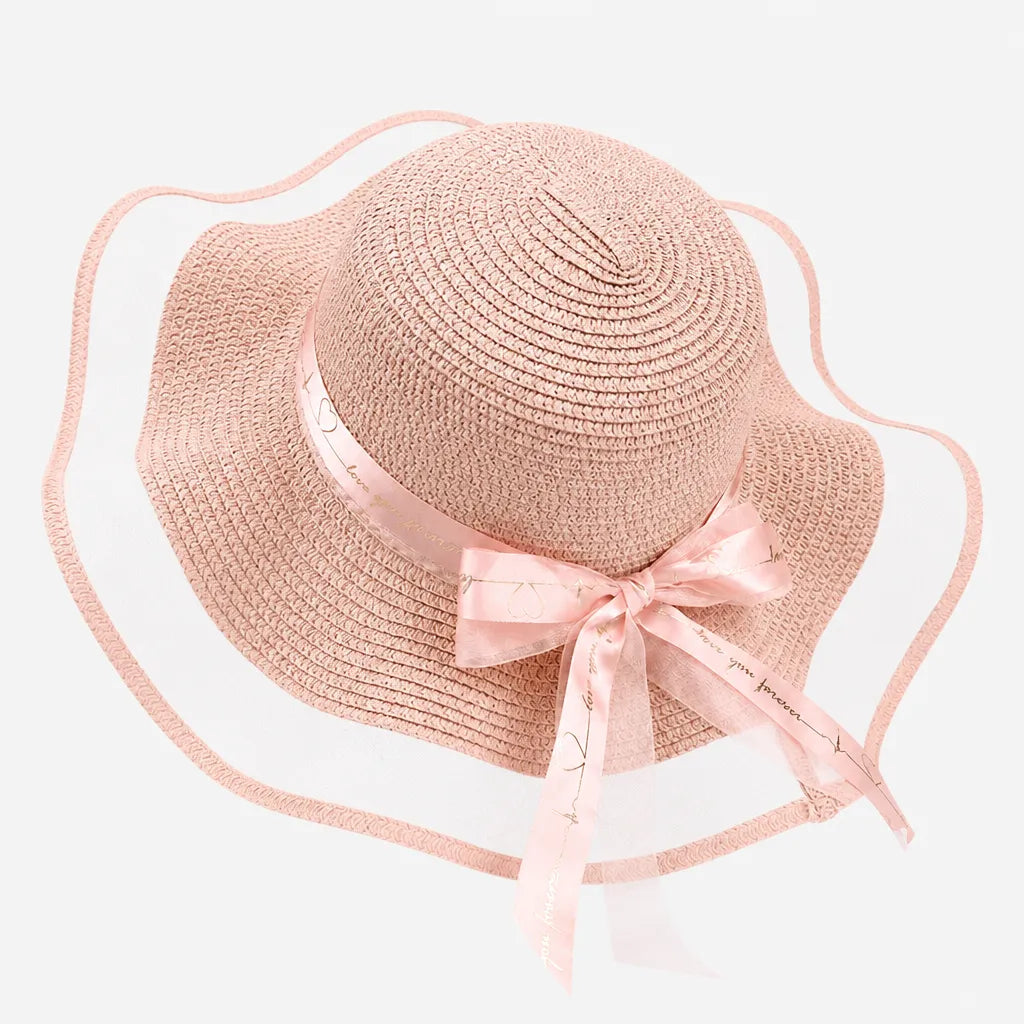Chapeau de Paille Femme Plage - Floppy Floral Panama