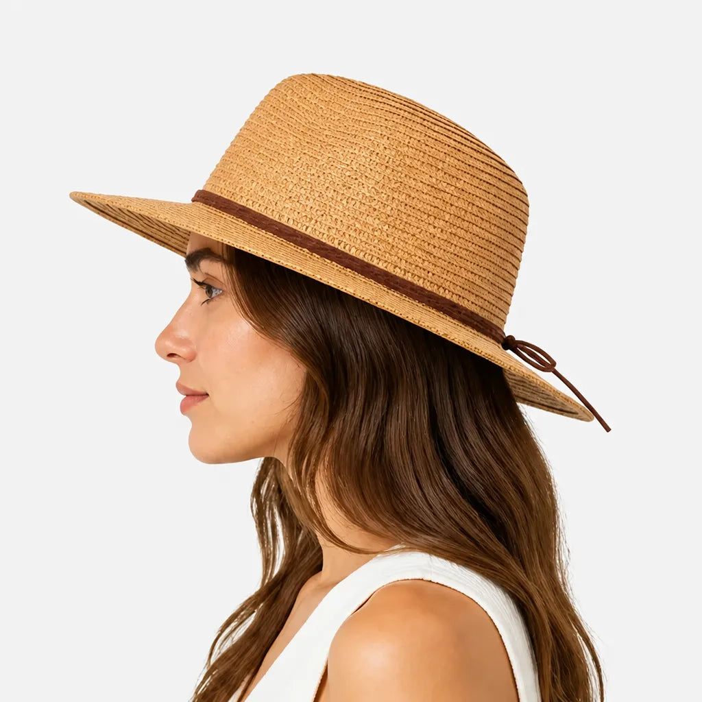 Chapeau Panama Pliable - Souple Anti-UV pour Voyage
