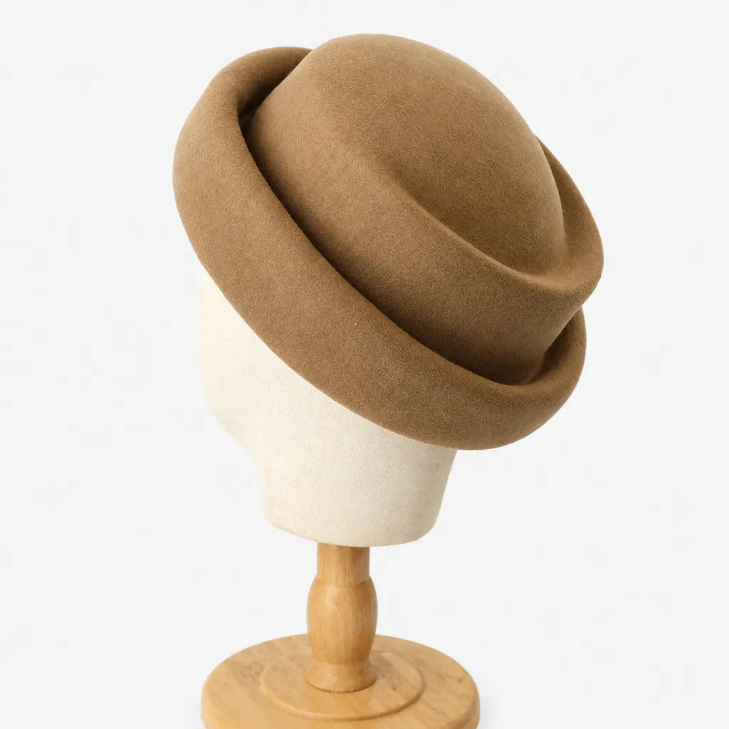 Chapeau Femme Mariage Chic - Laine Beret Fedora Elegant