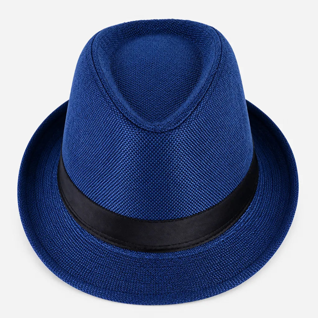 Chapeau Trilby Homme - Leger et Respirant Style Jazz Anglais