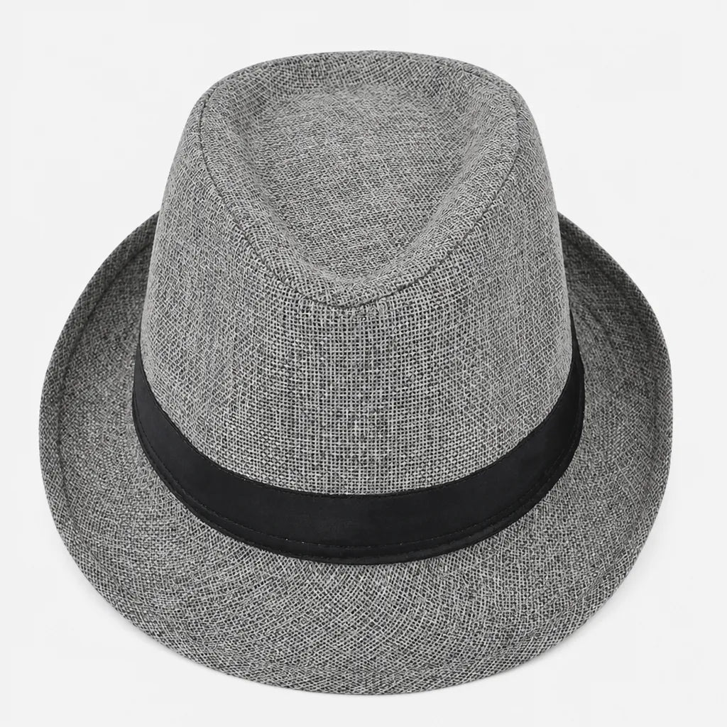 Chapeau Trilby Homme - Leger et Respirant Style Jazz Anglais