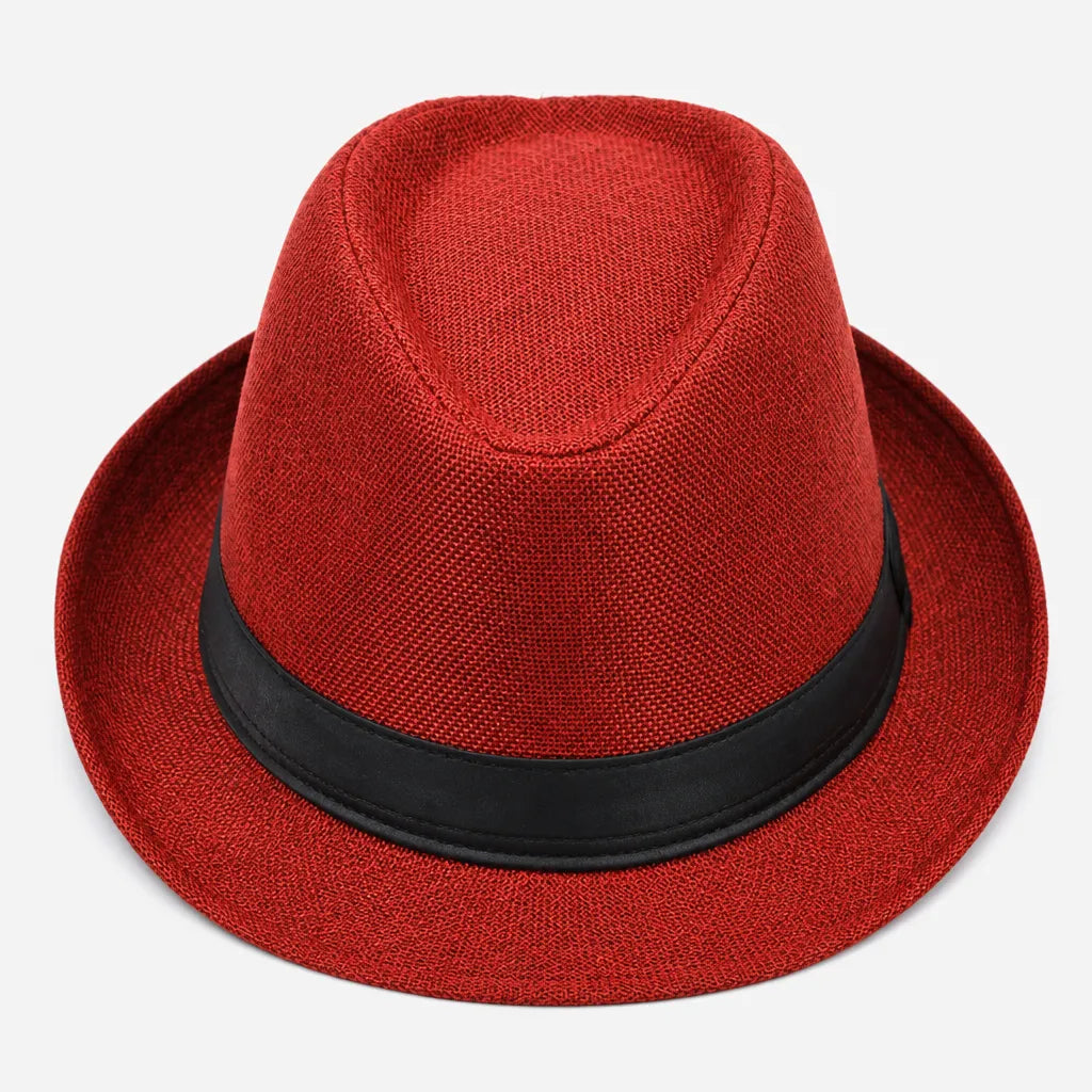 Chapeau Trilby Homme - Leger et Respirant Style Jazz Anglais