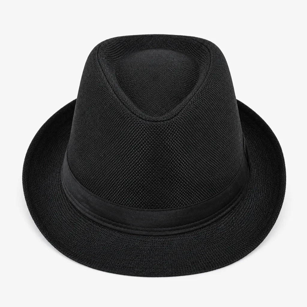 Chapeau Trilby Homme - Leger et Respirant Style Jazz Anglais