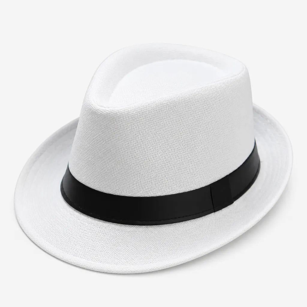 Chapeau Trilby Homme - Leger et Respirant Style Jazz Anglais