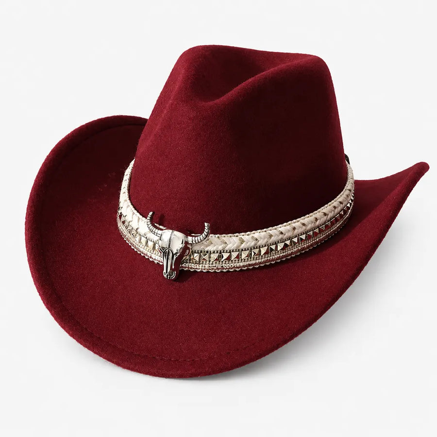 Chapeau Equitation Western - Feutre Coeur Homme et Femme