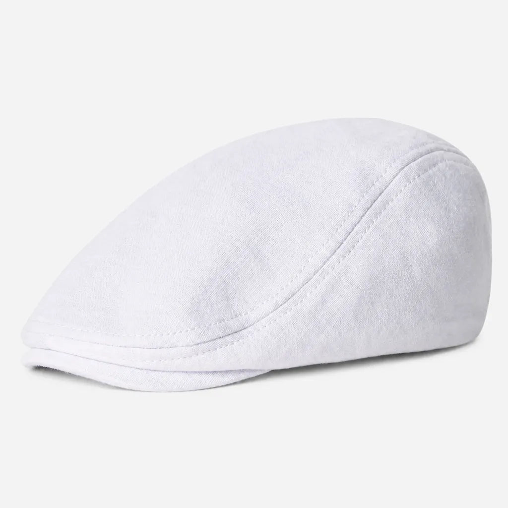 Beret Casquette Plate Homme - Style Artiste avec Doublure Satinee