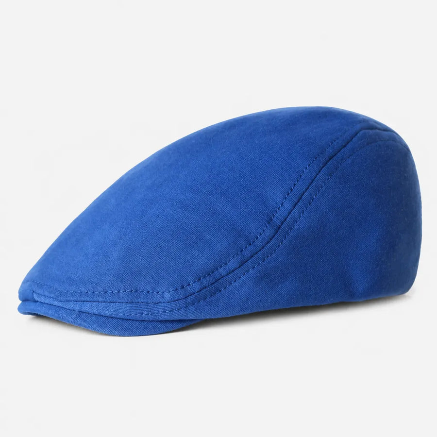 Beret Casquette Plate Homme - Style Artiste avec Doublure Satinee