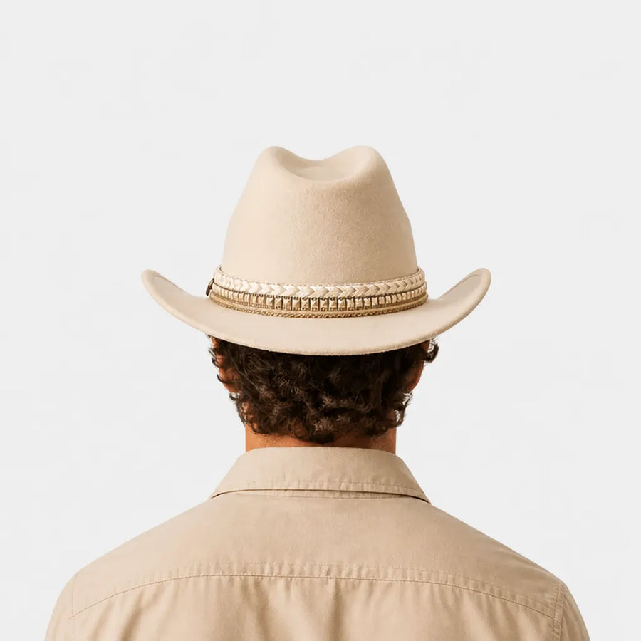 Chapeau Equitation Western - Feutre Coeur Homme et Femme