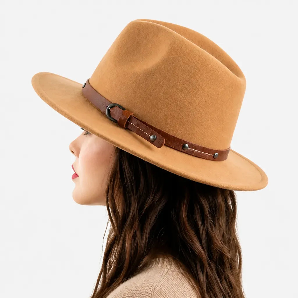 Chapeau Feutre pour Homme - Laine Eglise Automne-Hiver