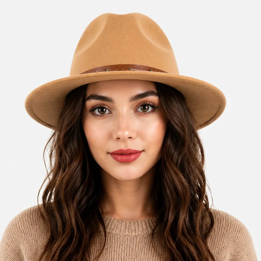 Chapeau Feutre pour Homme - Laine Eglise Automne-Hiver