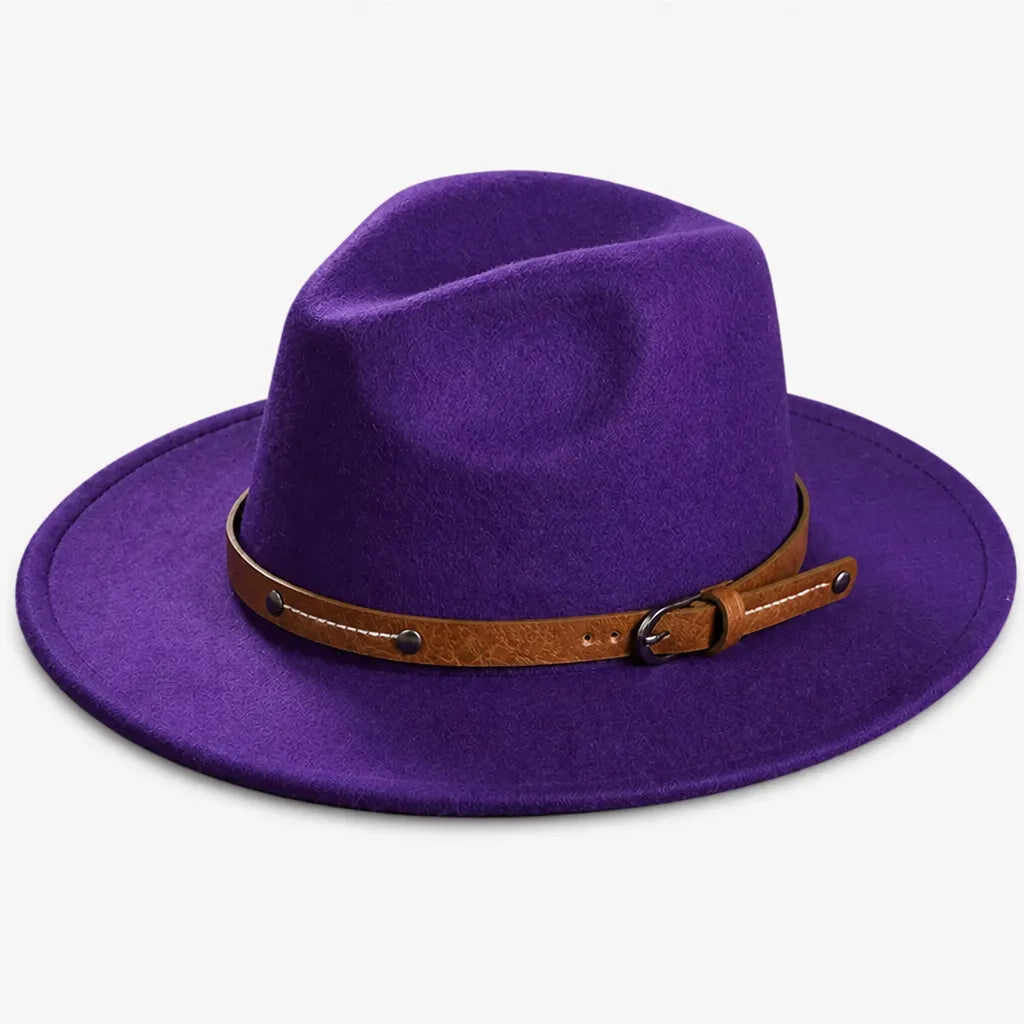 Chapeau Feutre pour Homme - Laine Eglise Automne-Hiver