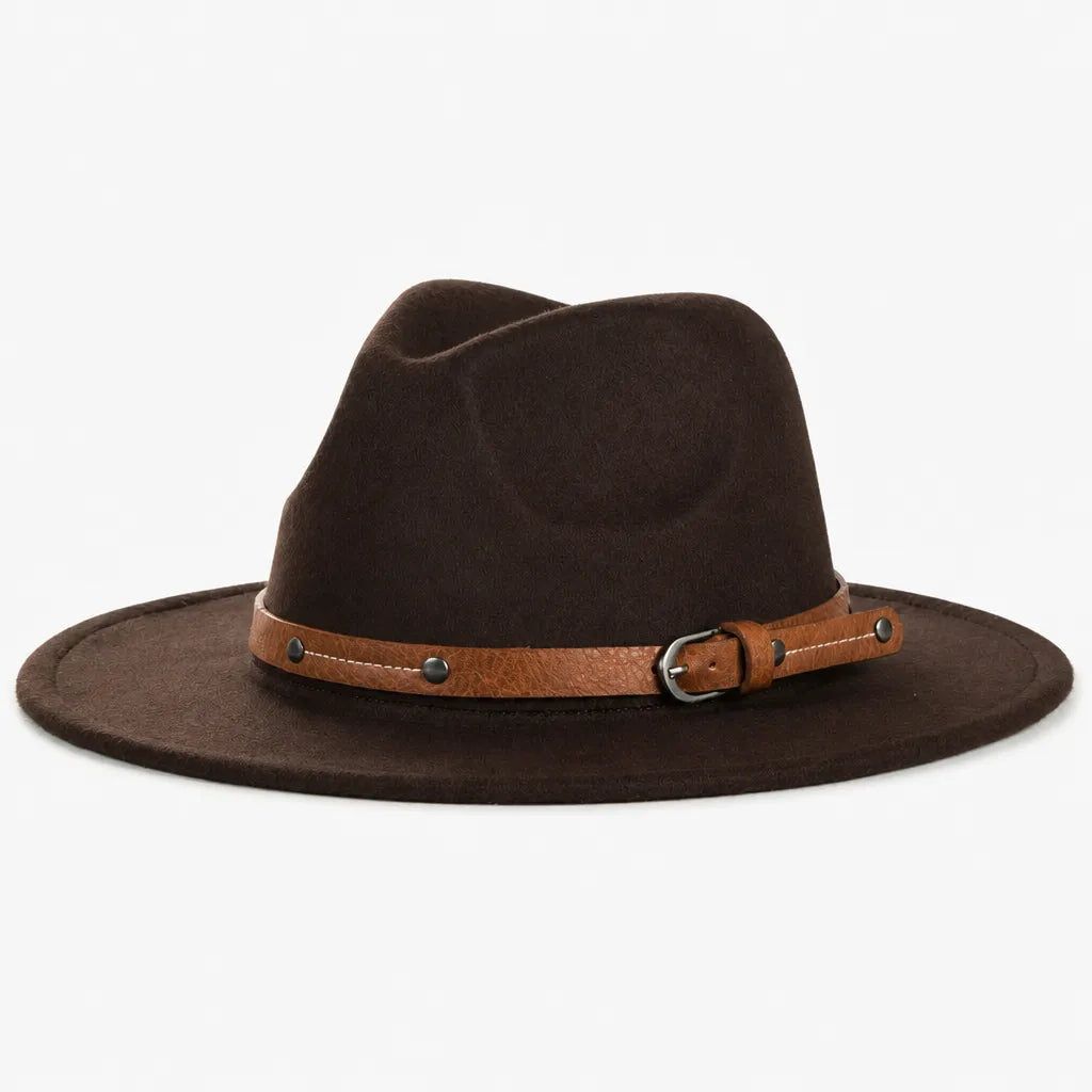 Chapeau Feutre pour Homme - Laine Eglise Automne-Hiver