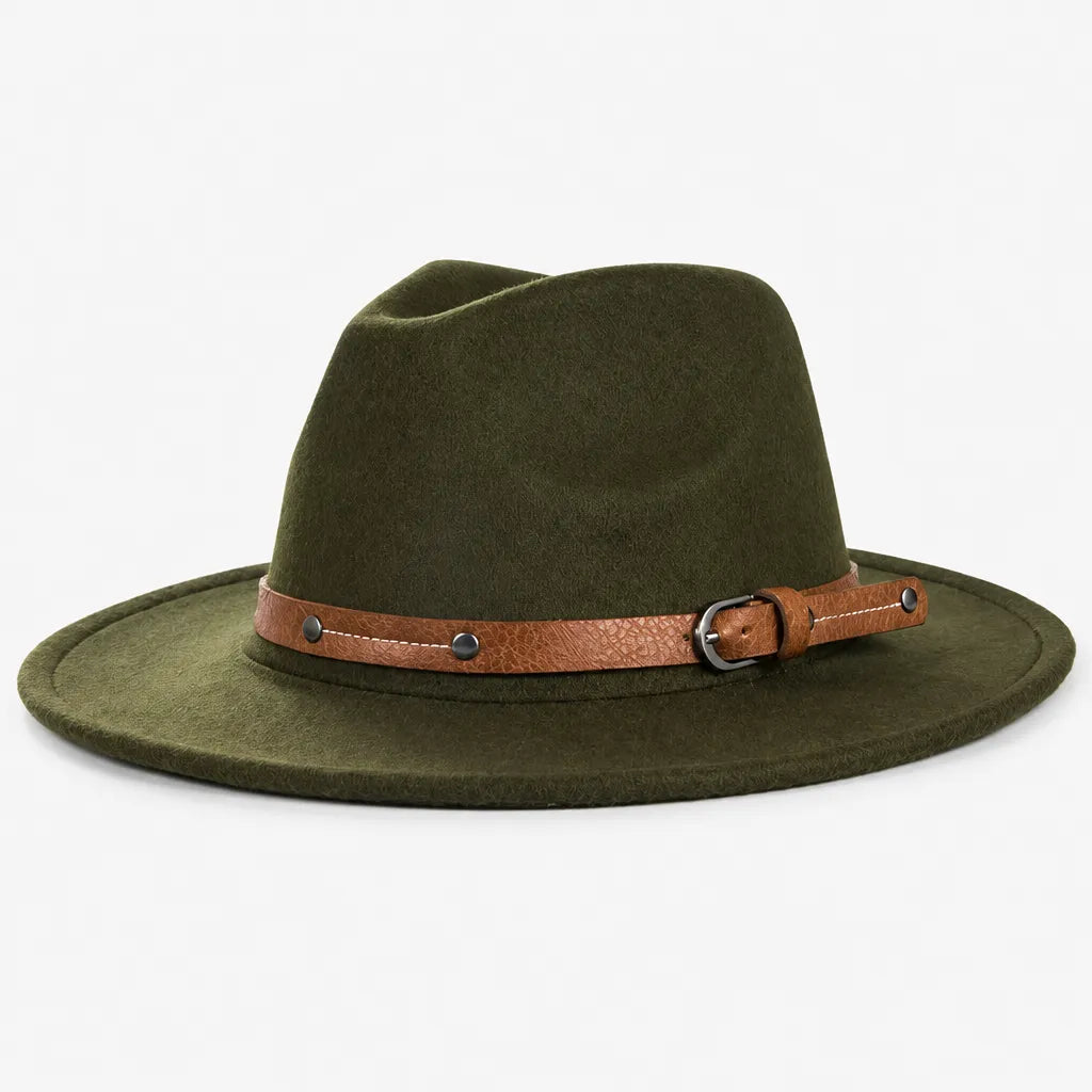 Chapeau Feutre pour Homme - Laine Eglise Automne-Hiver