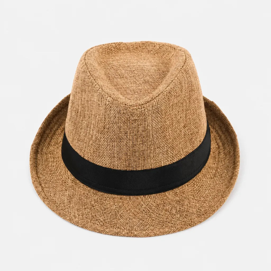 Chapeau Trilby Homme - Leger et Respirant Style Jazz Anglais