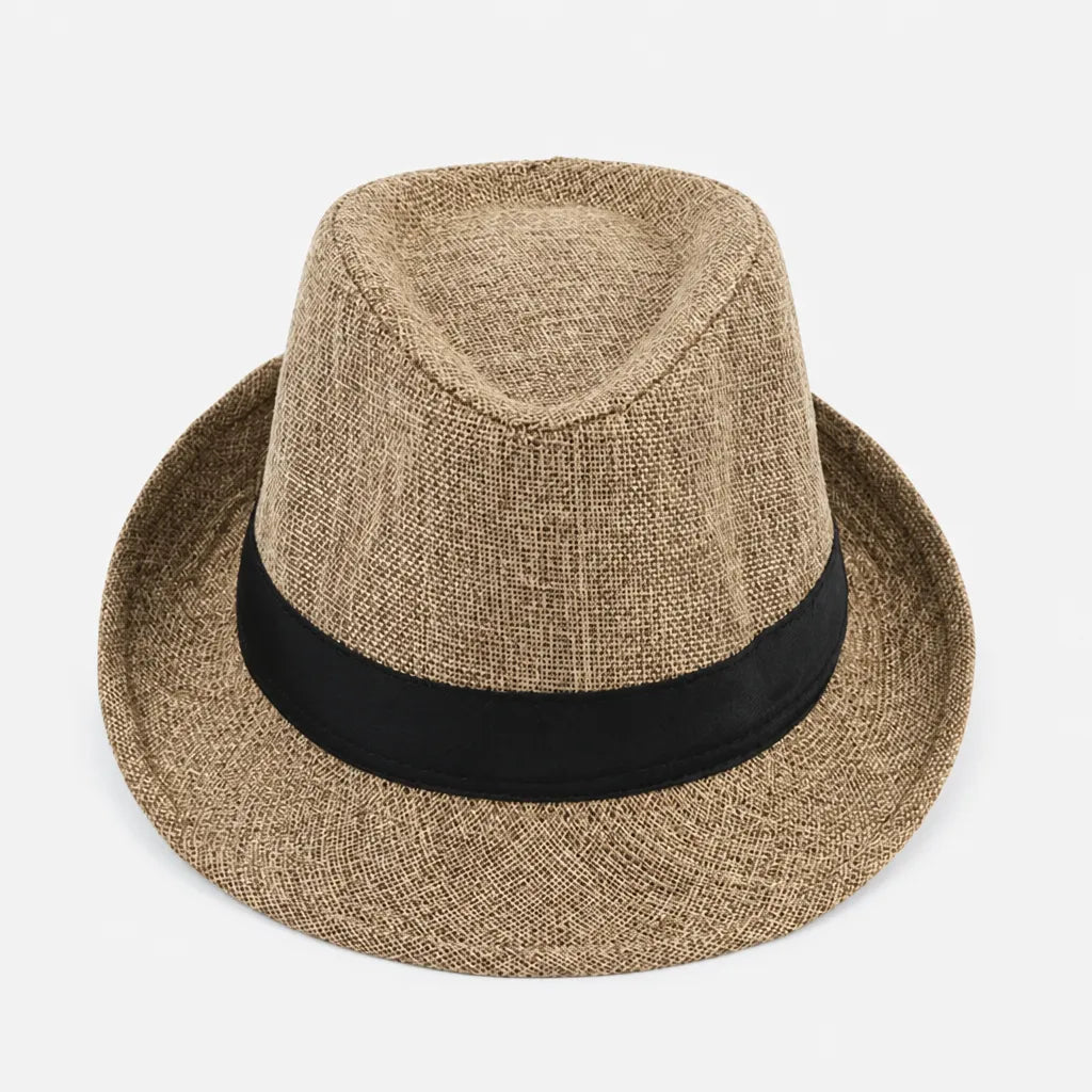 Chapeau Trilby Homme - Leger et Respirant Style Jazz Anglais