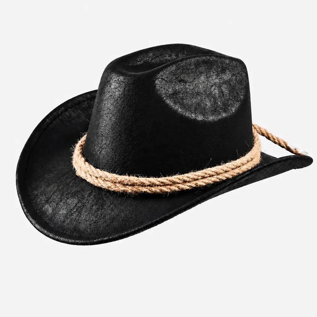 Chapeau Cowgirl - Bord Roule Vintage pour Voyage
